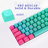 Pbt Keycaps 60 Percent With 6.25U Space Bar Oem Profile For Cherry Mx Switch M