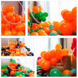 100Pcs 12-Inch Orange Latex Balloons Helium Quality Party Decorations
