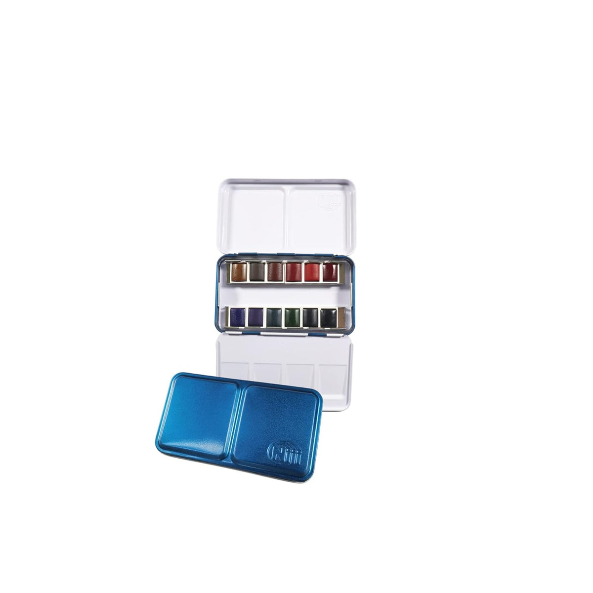 Yasutomo Niji Artist Watercolors Essential, Set of 12 Colors