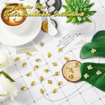 120 Pcs Tiny Resin Bees For Crafts Bulk Small Mini Plastic 3D Flatback Bee Charm Embellishments For Summer Honey Themed Party Decor Art Diy Crafts Baby Shower Birthday Decoration