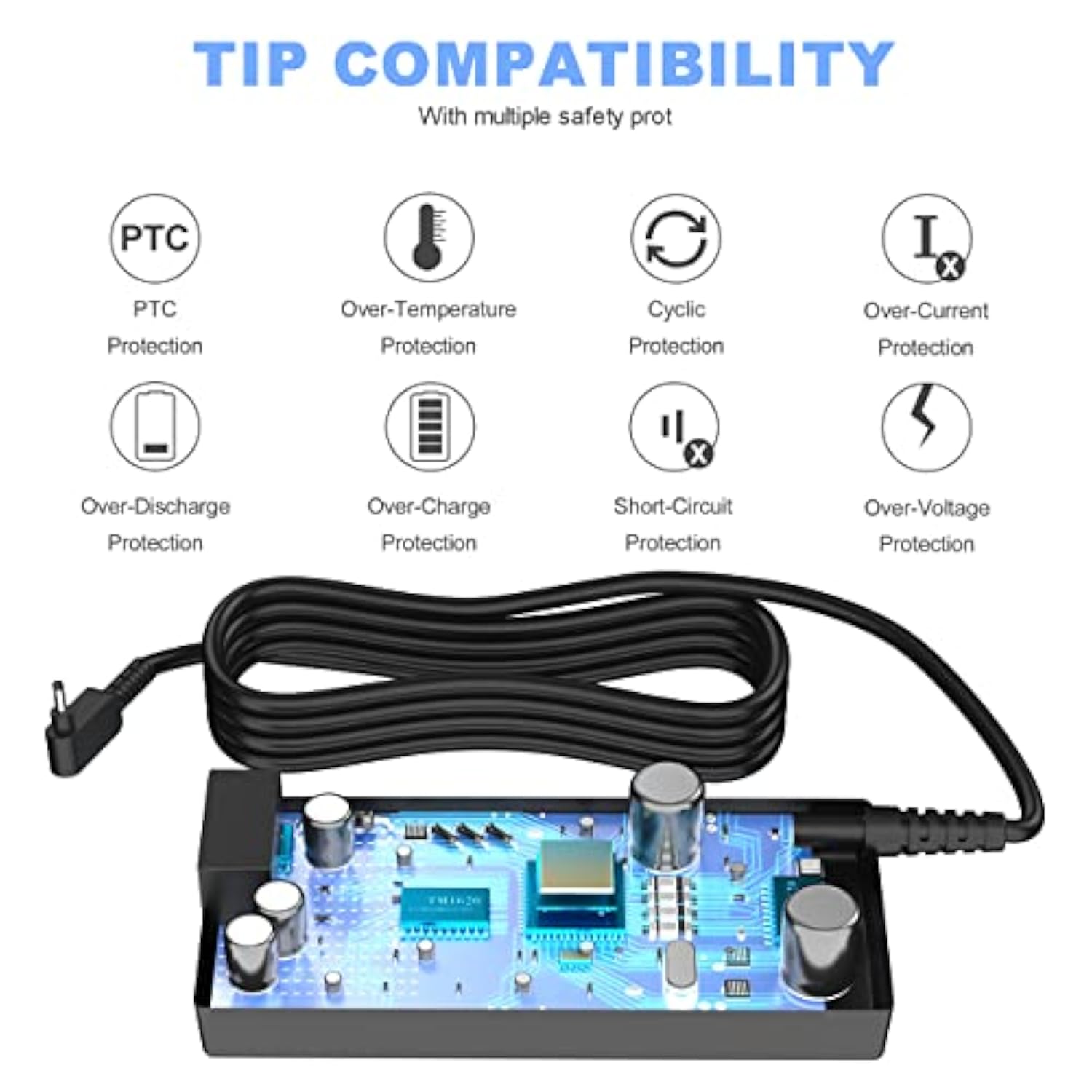 65W Laptop Charger Fit For Lenovo Ideapad Flex 5 4 6 14 14Iwl Laptop Flex 4-14