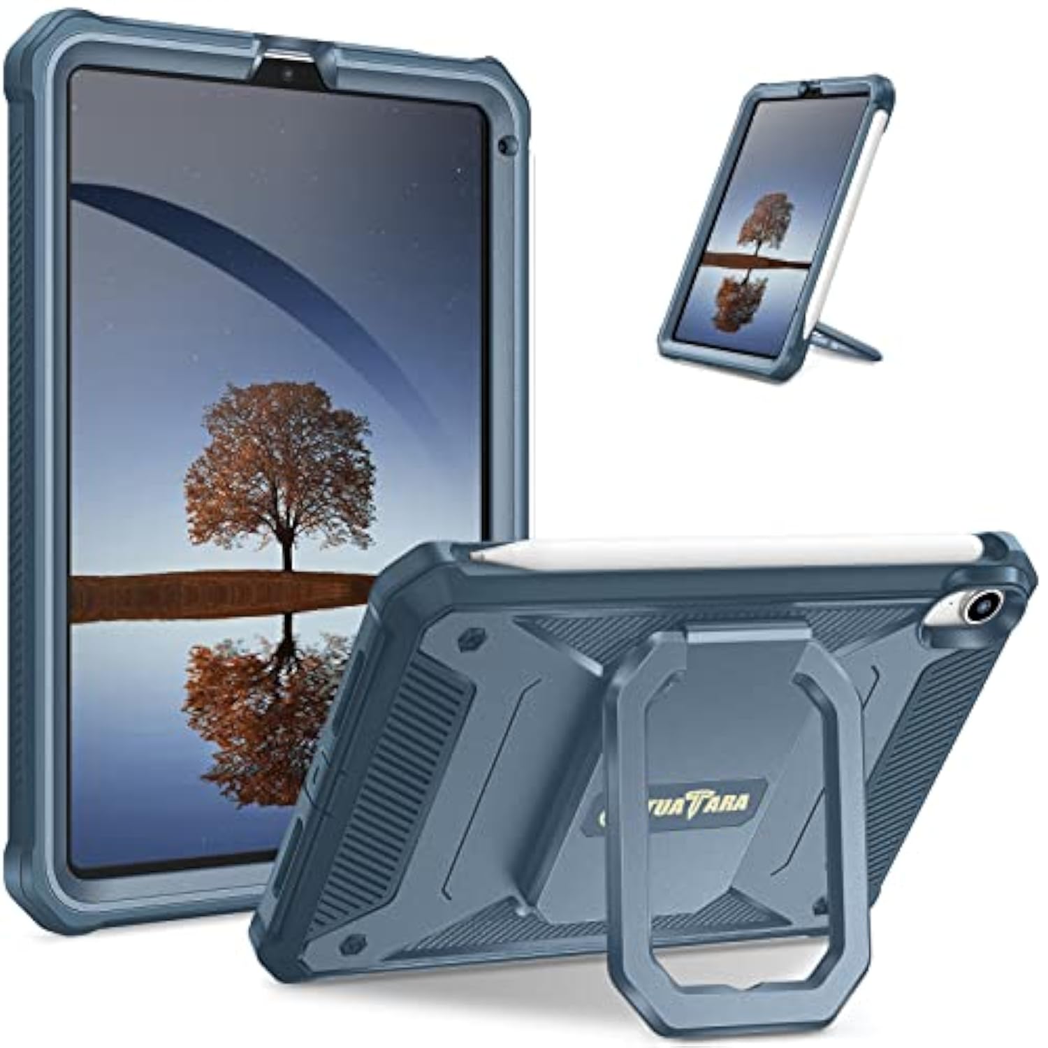 Fintie Case for iPad Mini 6 2021 - [Tuatara Magic Ring] 360 Degree Rotating Gr