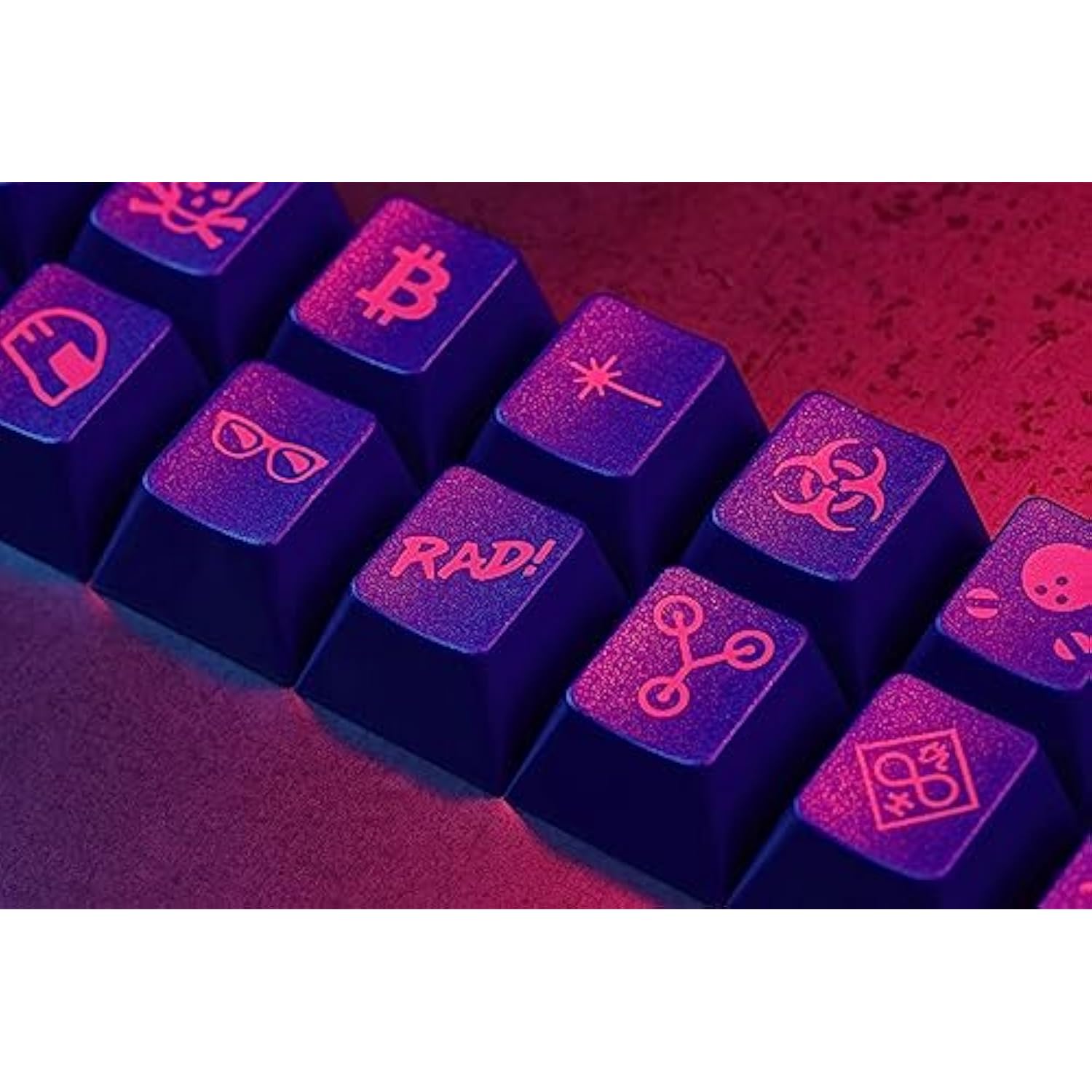 DROP + MiTo GMK Laser Custom Mechanical Keyboard Novelty Keycap Set - 44-Keys,