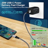 Type C Charger, Super Fast Charger Type C For Samsung Galaxy S22 Ultra,A13 5G,A53,A03S,S21 Fe,S20,A33/A73/A52/Z Flip 3/Z Fold 3,Ipad,Pixel 6, Fast Charging Block Usb C Car Charger + Usb C To C Cable