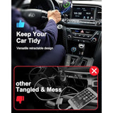 Iphone 16E Car Charger Usb C, 60W Dual Pd Super Fast Charging Car Adapter With Coiled Usb-C Cable For Apple 17/16 Pro Max/16 Pro/15 Plus/15 Pro, Ipad Mini/Air/Pro 11 13Inch, Type C Cargador Para Car