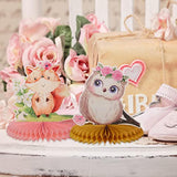 Woodland Animal Baby Shower Decorations For Girls 10 Pcs Floral Woodla