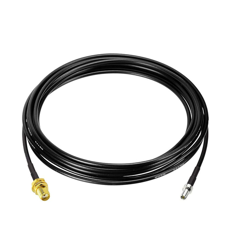 Sma To Ts9 Extension Cable (Rg174 10Ft) Sma Female To Ts9 Adapter Cable 50 Ohm