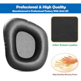 Ear Pads Replacement Cushion Earpads Compatible With Corsair Void/Corsair Void Pro Wired/Wireless 7.1 Gaming Headsets,Replacement Ear Pad With Skin-Friendly Protein Leather And Memory Foam