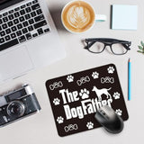 The Dogfather Funny Mouse Pad For Desk, Dog Lover Gifts, Cute Mousepad Gifts For Dog Dad Friend, Office Gifts For Colleagues Pet Lover, Father'S Day Birthday Gifts For Dogfather