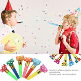 100pcs Party Blowers Noisemakers Whistles Horns for Christmas New Year Birthday