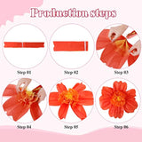 12 Giant Rainbow Tissue Paper Flowers (20") – Fiesta Party & Wall Decor, Classroom Craft