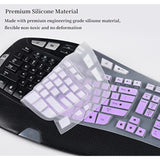 Keyboard Cover Skin For Logitech K350 Mk550 Mk570 Wireless Keyboard, Logitech