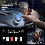 Magnetic For Iphone 17 Pro Max Case-Waterproof, Built-In Screen & Camera Protector-Ip68 Underwater Full Body 16Ft Military Dropproof Shockproof Case For 17 Pro Max 6.9''- Black