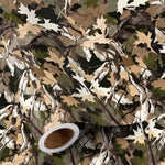 Woodland Camo Wrapping Paper Roll For Men, Mini Roll, Hunting Forest Camouflage Design Gift Wrap Paper Perfect For Birthday, Military-Themed Party, Veterans Day, Outdoor, 17 Inches X 16.4 Feet