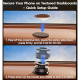 2026 Upgraded Vacuum Magnetic Car Phone Holder 360° Reinforced 96Lbs Ultra Suction Cup Phone Mount For Magsafe Cell Phone Holders For Your Car/Gym/Mirror Mount For Iphone & Android
