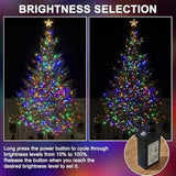 Christmas Light 1000 Leds 336Ft Green Cable Wire Fairy String Tree Twinkle Lights Plug In 12 Modes For Christmas Party,