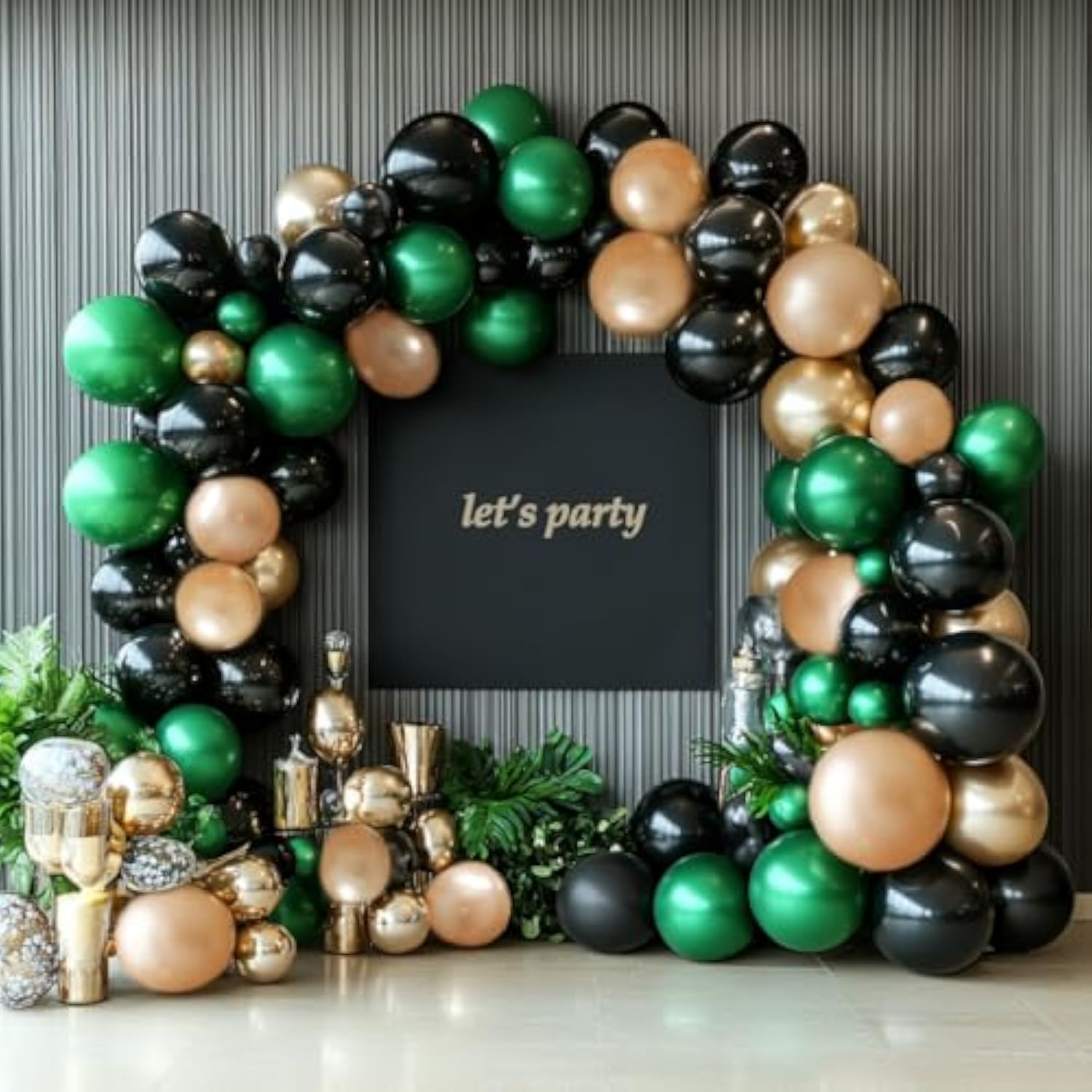 Nude Balloons Different Sizes Double Stuffed Apricot Balloon Garland P