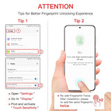 JETech Screen Protector for Samsung Galaxy S23+ / S23 Plus 5G 6.6-Inch with Camera Lens Protector, Tempered Glass Film, Fingerprint ID Compatible, HD Clear, 2-Pack Each