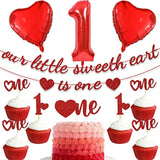 Our Little Sweetheart 1St Birthday Party Banner Decoration Valentines