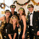 2026 Happy New Year Photo Booth Props Party Supplies