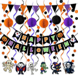 Happy Halloween Banner Kit Indoor Outdoor Party Decorations Home Classroom