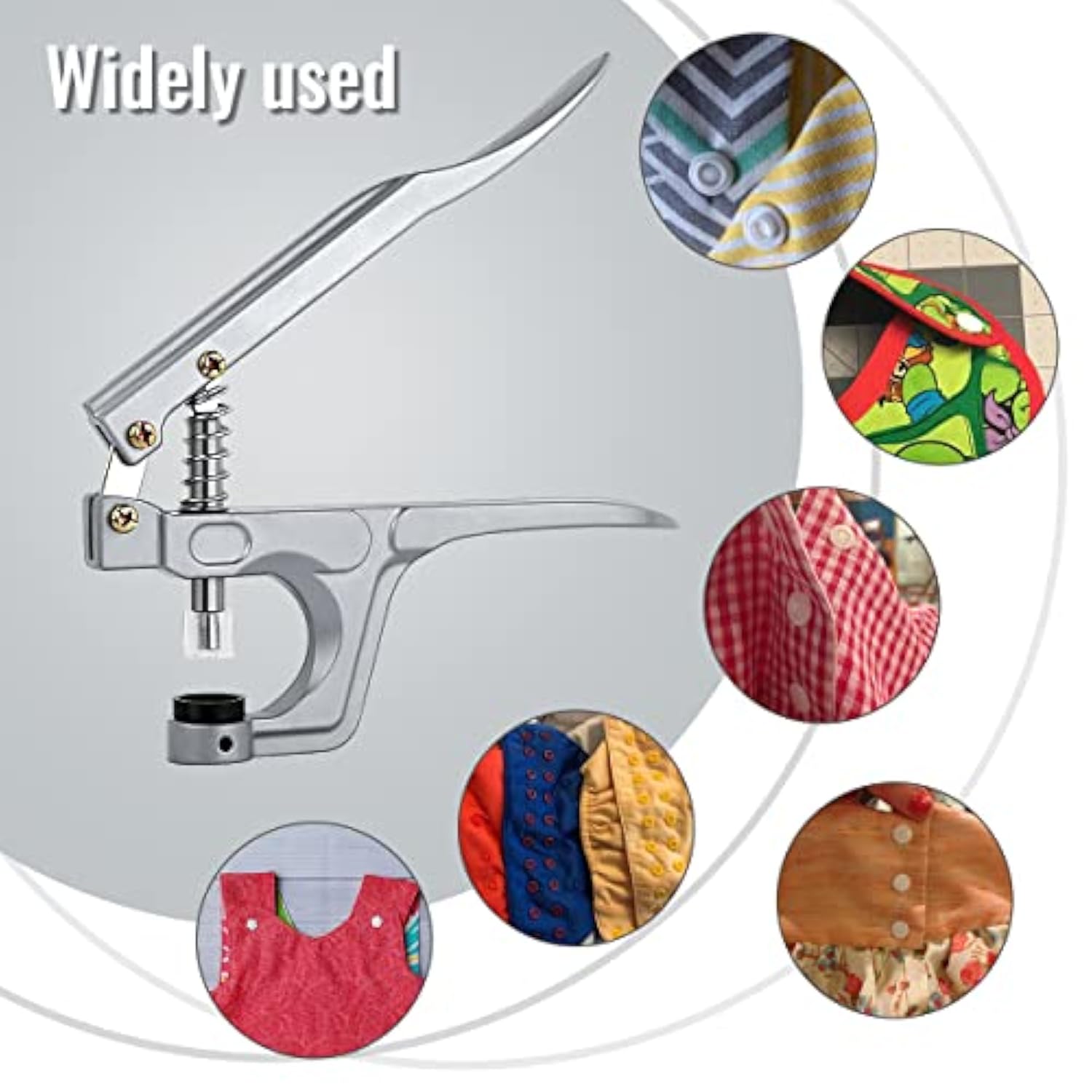 Snap Pliers For Crafts Clothing, Hand-Held Pliers Tool For Snaps Butto