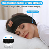 2-Pack Sleeping Headphones Wireless Bluetooth 5.4, Headband Headphones With Ultra-Thin Speakers, Bluetooth Headband For Side Sleepers, Running, Workout, Insomniac, Travel, Meditation?Black&Grey?