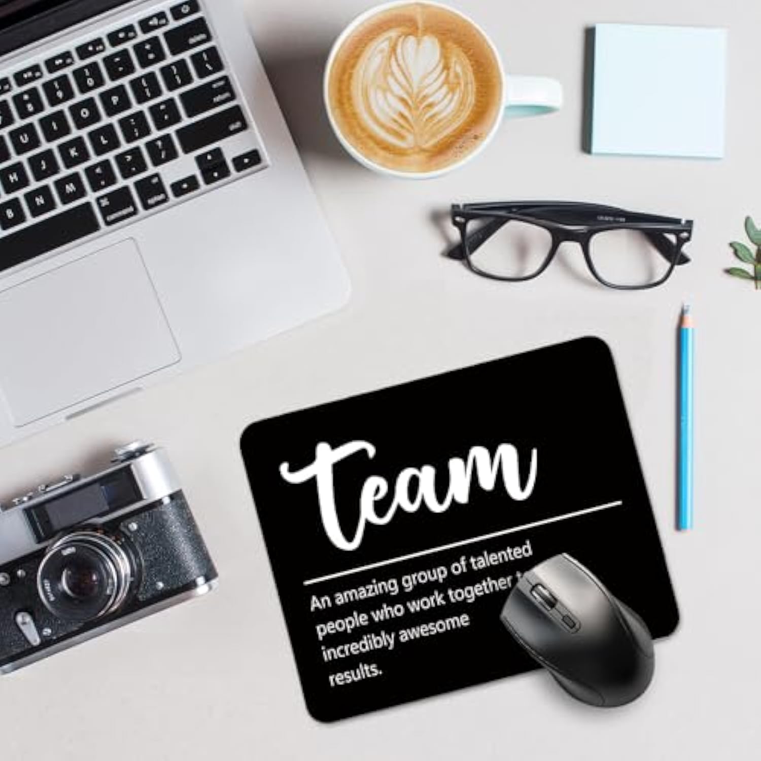 Team Definition Funny Mouse Pad For Desk, Team Gifts For Men Women, Teammate Gifts For Coworker, Best Team Desk Mat, Team Mouse Pad Gifts For Colleague Employee, Team Member Gifts