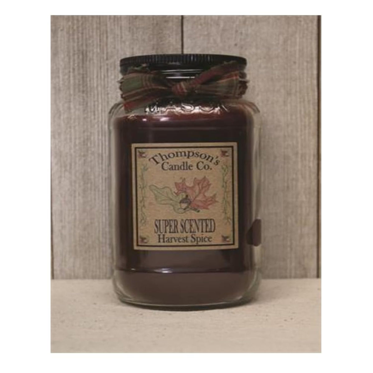 20 Oz Mason Jar Candles- Harvest Spice
