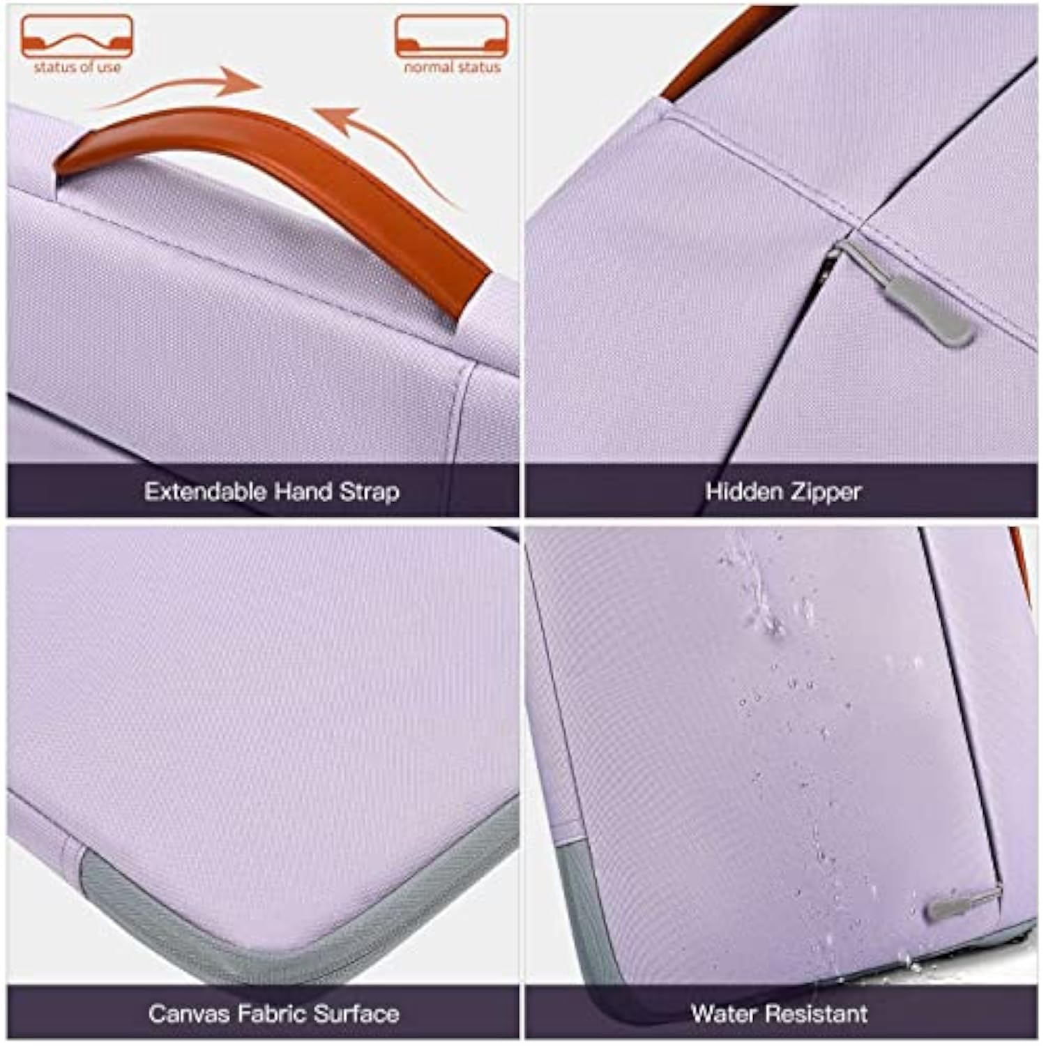 17.3 inch Waterpoof Laptop Sleeve Case for HP, Dell Inspiron 17, Lenovo, Asus, Acer