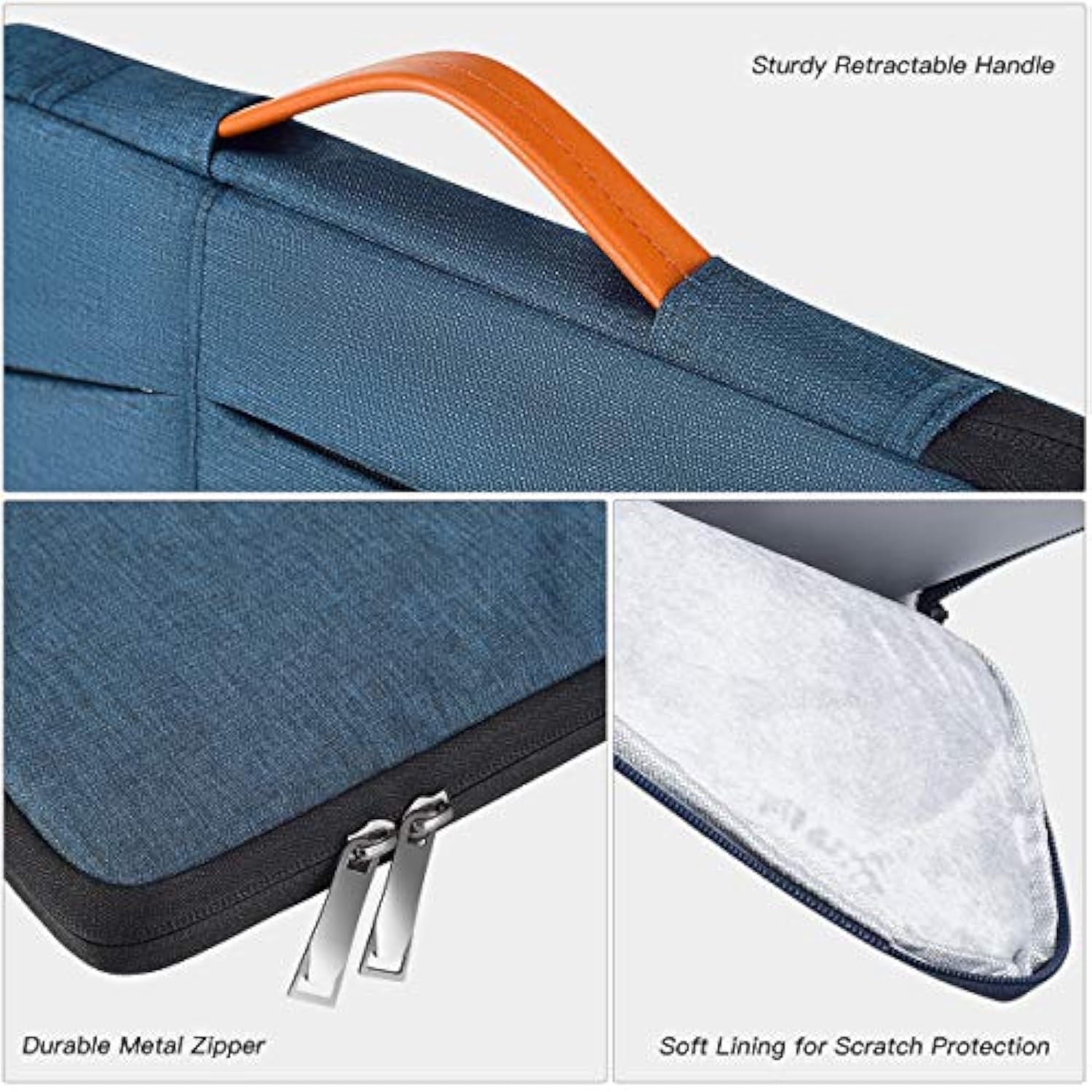 Protective Drawing Tablet Sleeve Case For Wacom Cintiq Pro 16/ Cintiq 16, Huion Kamvas Pro 16, Waterproof Carrying Tablet Bag(Blue)