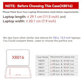 Smatree Hard EVA Protective Sleeve Compatible for 13.3 inch Dell Pro 13 Premium (PA13250), for 13 inch DELL Latitude 7350/7320 Detachable, for 12 inch DELL Latitude 7230 Rugged Extreme Tablet (X8016)