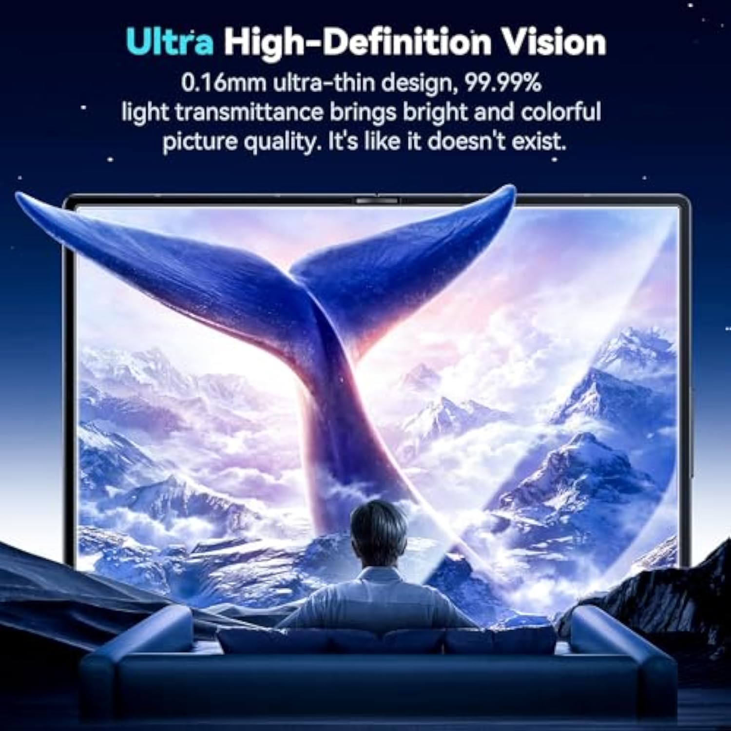 Samsung Galaxy Z Fold 6 Screen Protector 2-Pack TPU + 2-Pack Tempered Glass