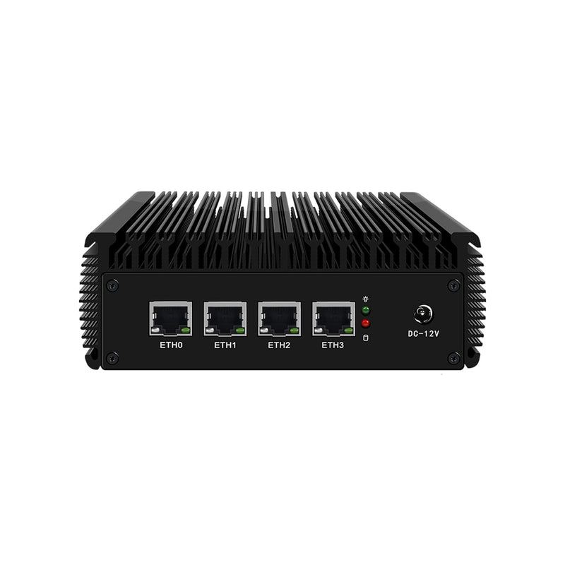 4X 2.5Gbe Intel I225-V Ethernet Firewall Appliance Mini Pc, Intel Celeron J412