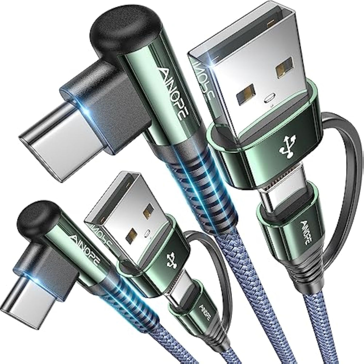 Usb C Cable Type C Charger Fast Charging 6.6Ft-2Pack For Ipad Charger Fast Cha