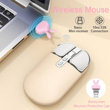 2.4G Wireless Rechargeable Mouse With Usb Receiver,One Click Return To Desk,Mu