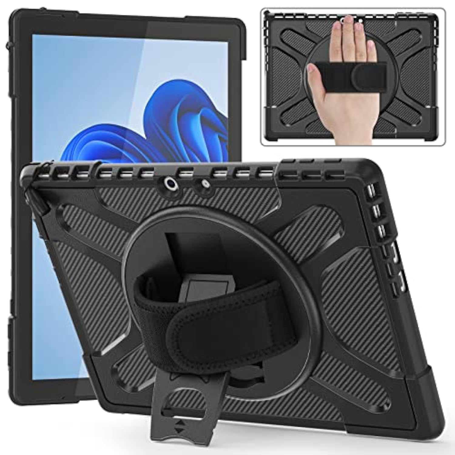 Microsoft Surface Pro 9 Case 13 Inch 2022, Rugged Case For Surface Pro 9 With