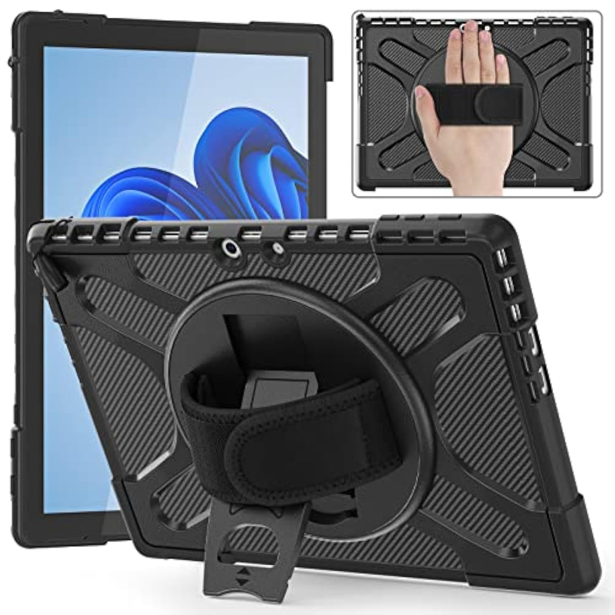 Microsoft Surface Pro 9 Case 13 Inch 2022, Rugged Case For Surface Pro 9 With