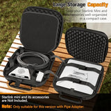 Lightweight Eva Case For Starlink Mini, Starlink Mini Accessories Case Storage Bag, Custom Shoulder Strap & Handle Strap,Waterproof And Shockproof, Ideal For Traveling