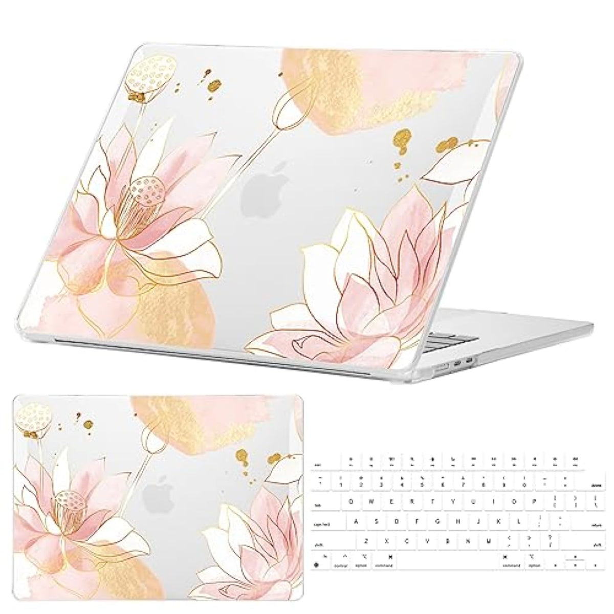 Compatible With Macbook Air 15 Inch Case,2023 Newly Release Model Mac Air 15.3" A2941 M2 With Retina Display & Touch Id, Laptop Hard Shell (White)