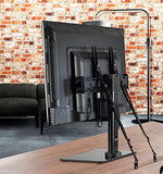 TV Anti-Tip Heavy Duty Dual Cable Kit, Non Tipping Safety Straps for Screens or Furniture Mounting, Adjustable Baby Proofing Anchor, Easy Install