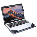 Berfea Business Protective Case Cover Compatible With Dell Inspiron 14 7445/7441/ 7440/7435/ 7430/7420/ 7425/5455/ 5441/5440/ 5430/5425 14 Inch Laptop Sleeve Computer Pc Hard Shell