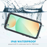 Samsung Galaxy S24 FE Waterproof Heavy Duty Case with Built-In Screen Protector