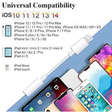 Lightning To 3.5 Mm Headphone Jack Adapter, [Apple Mfi Certified] 3 Pack Iphone 3.5Mm Headphones/Earphones Aux Audio Dongle Adapter Compatible For 14 13 12 11 Xs Xr X 8 7, Support All Ios