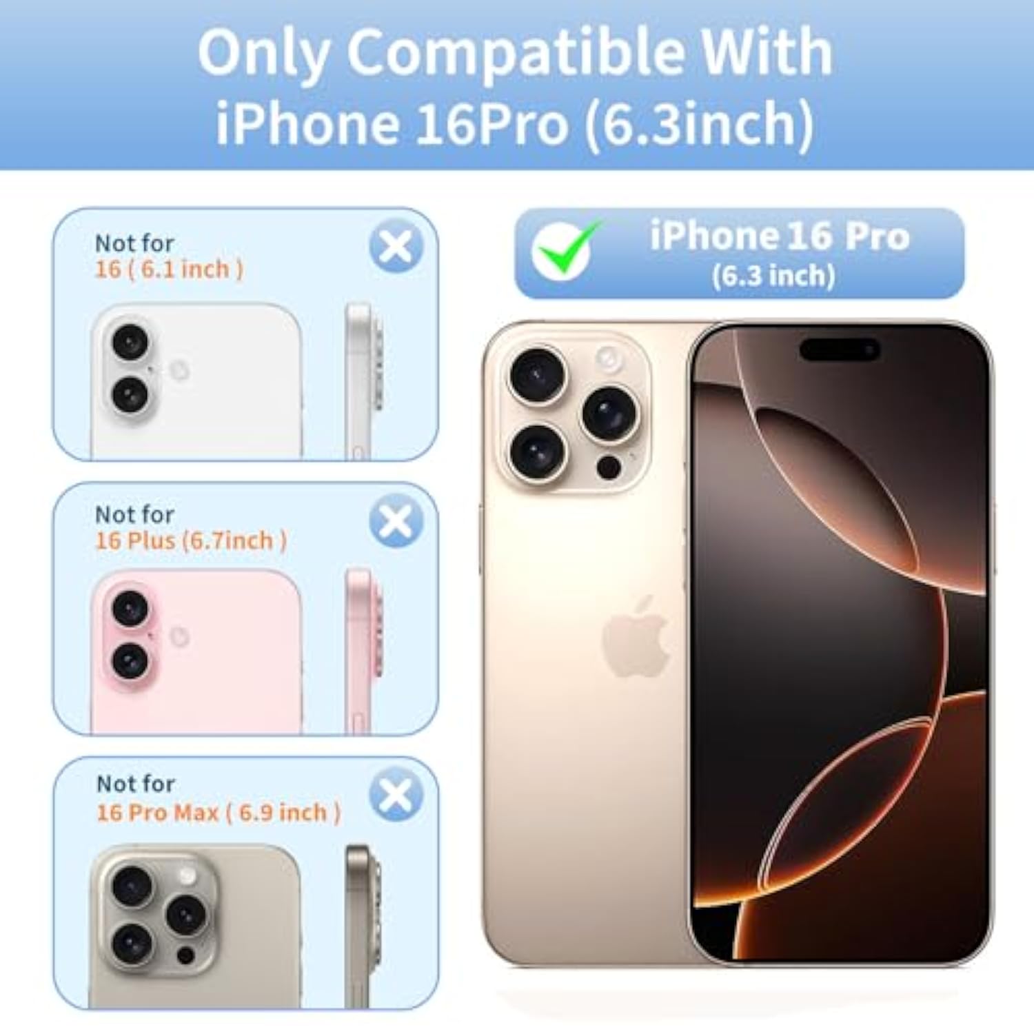 For Iphone 16 Pro Case, Summer Beach Ocean Vintage Seashell Flower Collage Design Cover, Cute Aesthetic Hybrid 2-Layer Hard Shell Shockproof Phone Case For Girls Women 6.3''