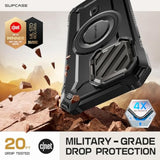 SUPCASE for iPhone 16 Pro Max Case (6.9 inch) with Camera Cover Stand, Dark