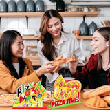 6 Pcs Pizza Party Decorations Wooden Pizza Table Centerpieces Birthday Party Favors Decorations For Home Baby Shower Supplies