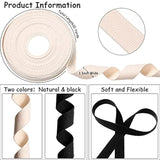 2 Rolls/ 20 Yards Heavy Webbing 1 Inch For Diy Crafts Decoration Sewin