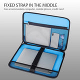15.6 Inch Laptop Sleeve Bag With Handle, Shockproof Waterproof Protective Case For 15-15.6" Laptops, Macbook Pro, Acer Aspire, Hp Envy, Lenovo Ideapad, Dell, Black
