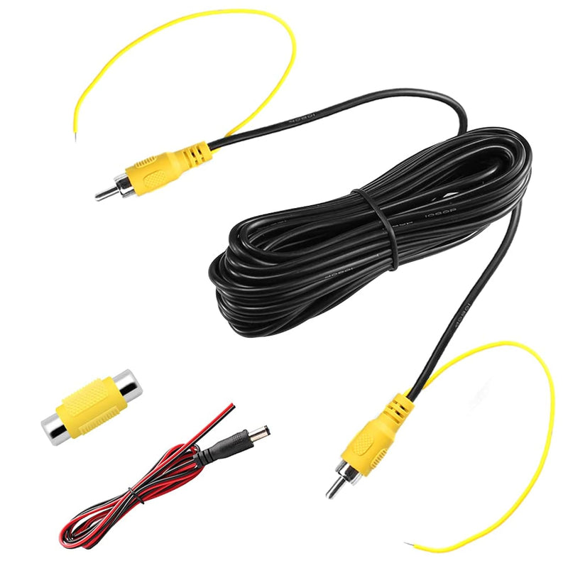 10Ft Backup Camera Extension Cable, Upgraded Double-Shielded Rca Video Cable F